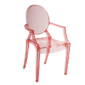 Children's Pink Ghost Clear Chair Hire London